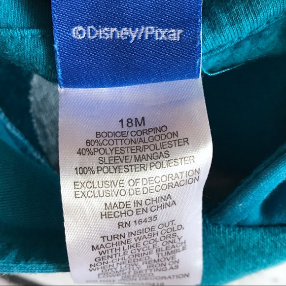 Disney/Pixar Finding Dory Sweatshirt Hoodie - Picture 7 of 7